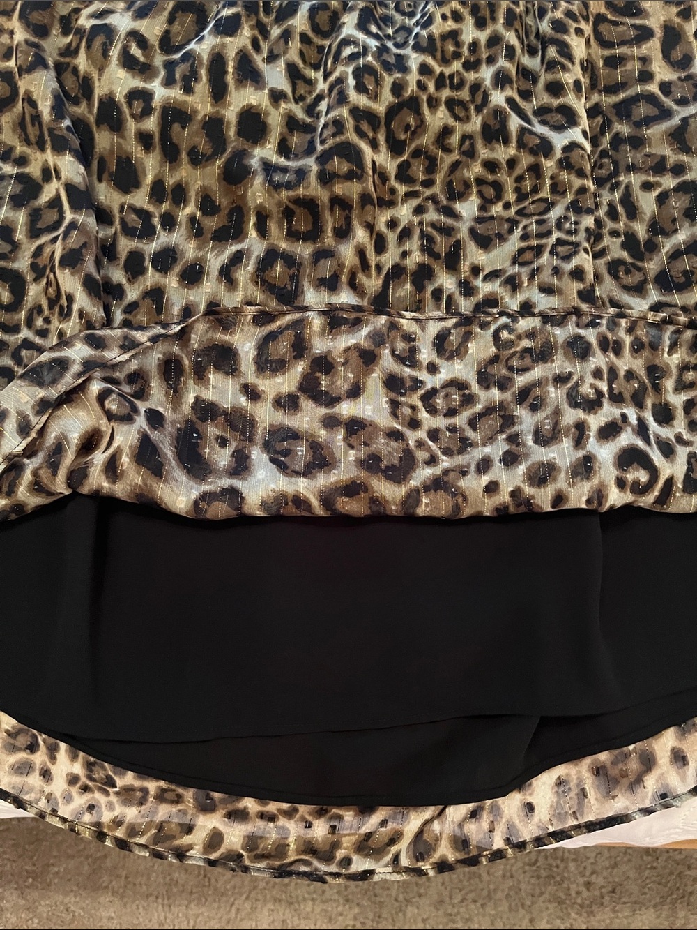White House Black Market Leopard Dress - Picture 10 of 12